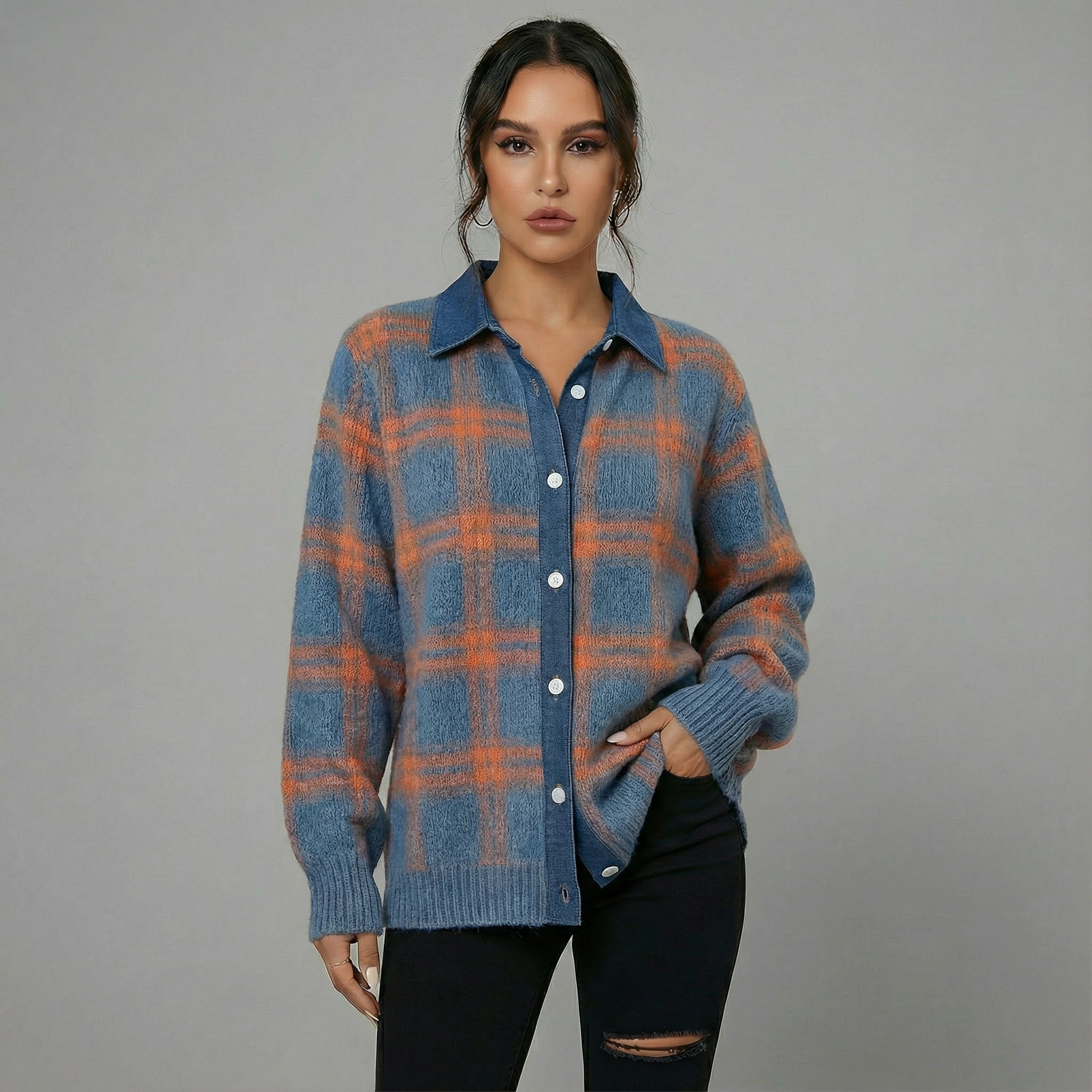 LEANDRA™ | Cárdigan largo elegante