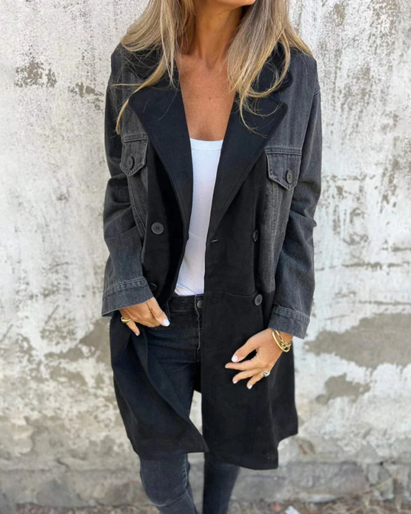 IRMINA | CAPPOTTO DENIM DI QUALITA' PREMIUM