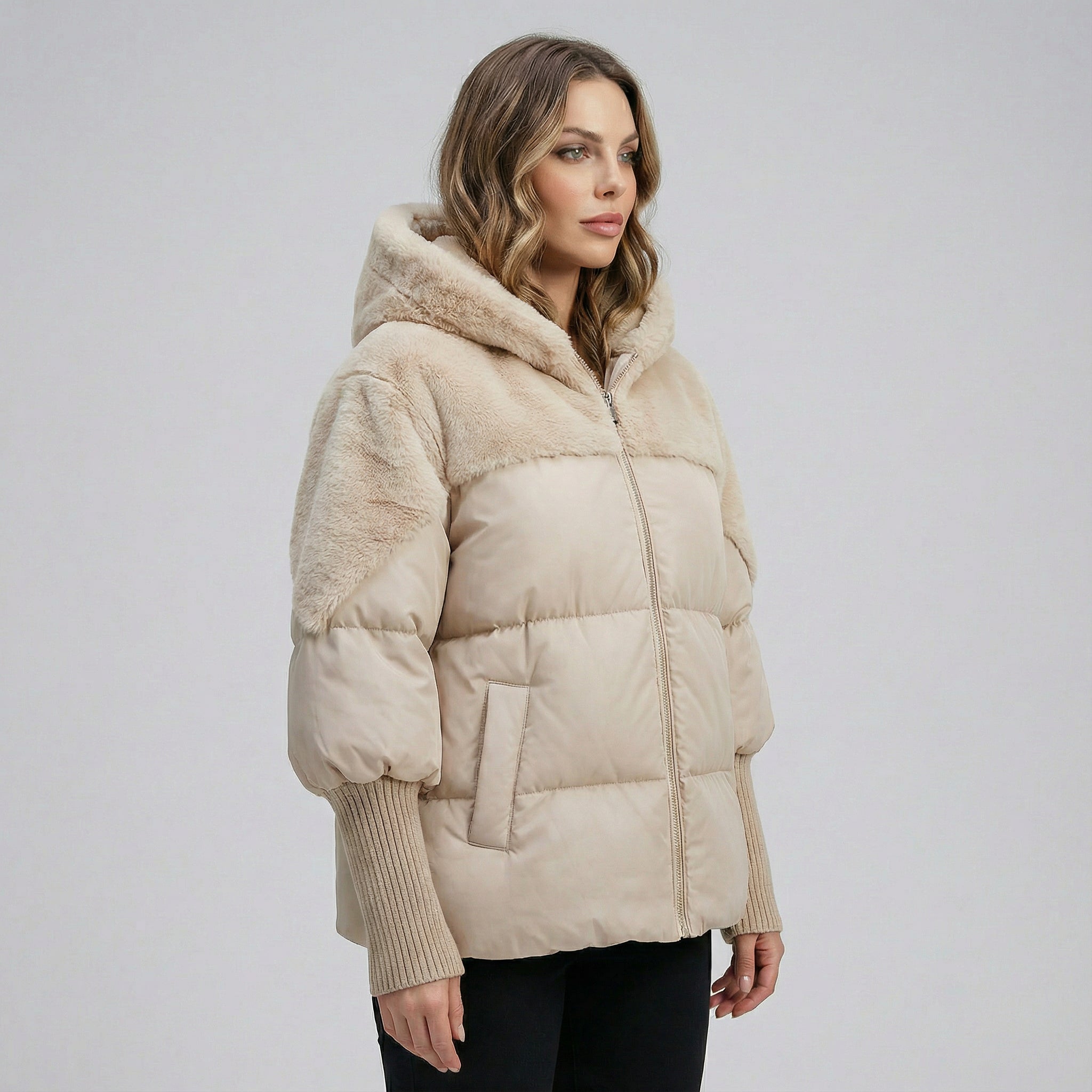 MARCELINA™ | Elegante chaqueta acolchada