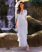 Vestido Cartuja Celeste | Cómodo, elegante y sofisticado