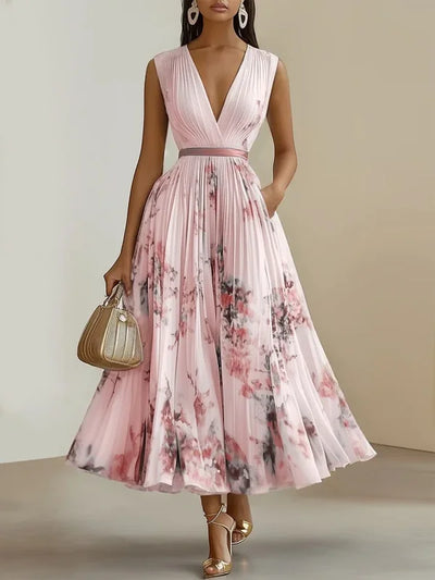 BIANCHELLA™|ABITO LUNGO ACQUERELLO