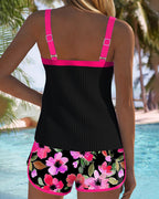 Valeria - Tankini Elegante con Short Floral