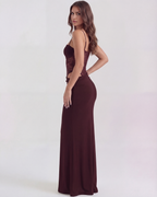 Vestido Marga™ | Elegancia estructurada con detalle de encaje