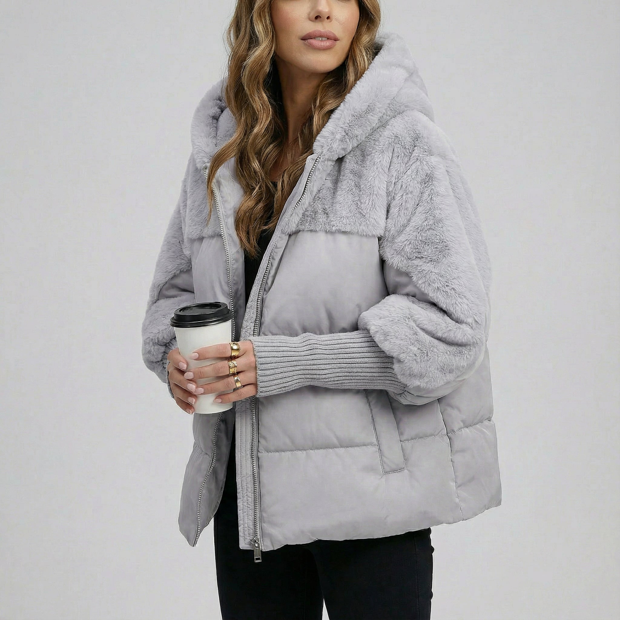 MARCELINA™ | Elegante chaqueta acolchada