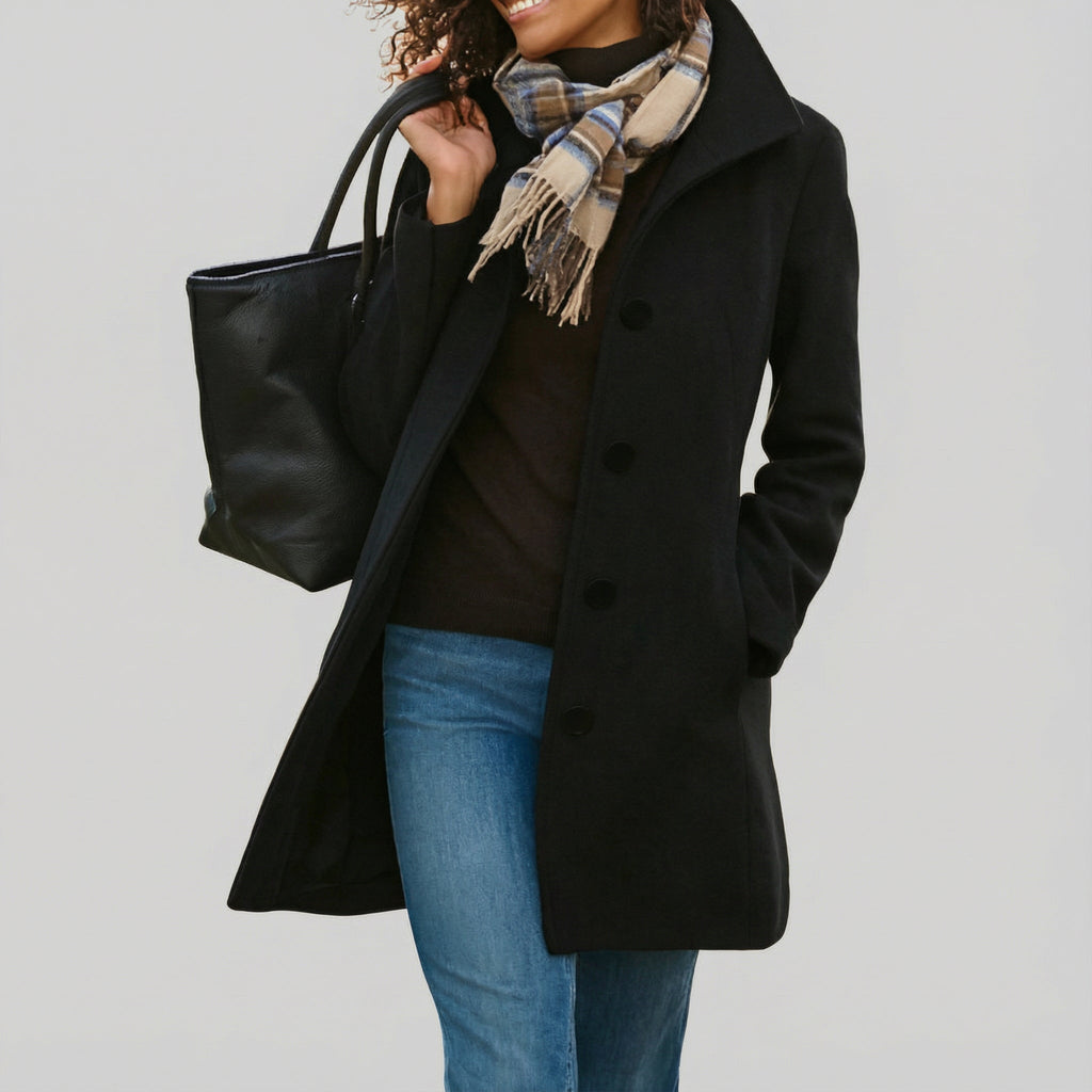 TRADURA™ | Abrigo clásico de largo medio