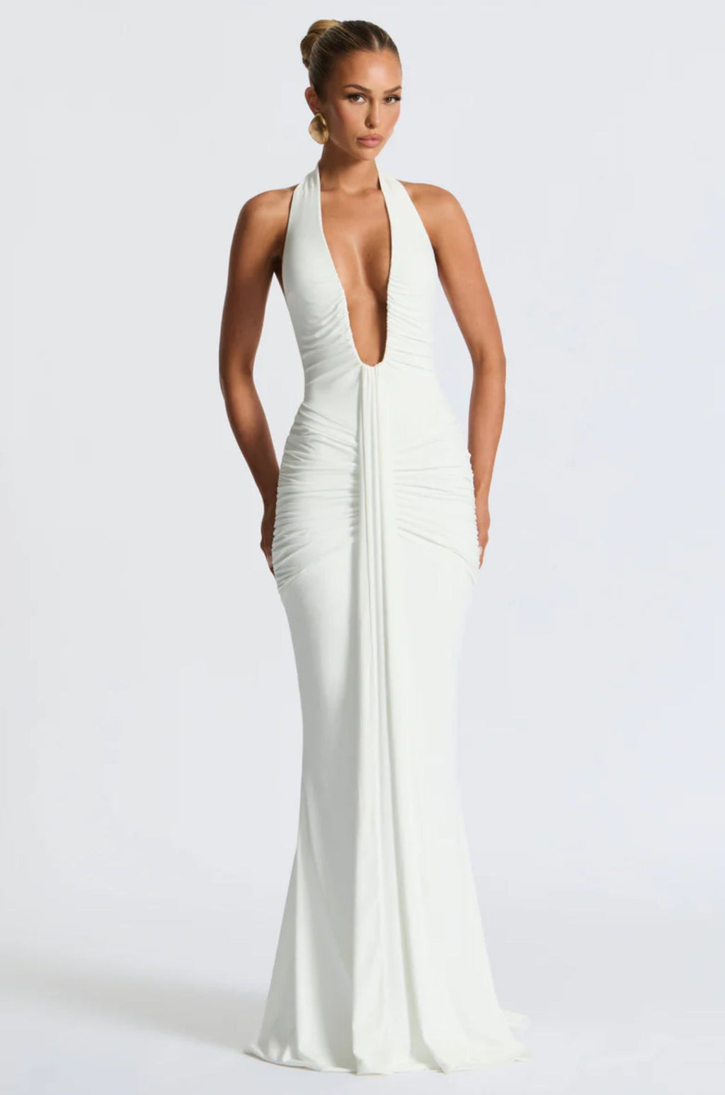 Vestido Tatiana™ | Elegancia fluida con escote halter