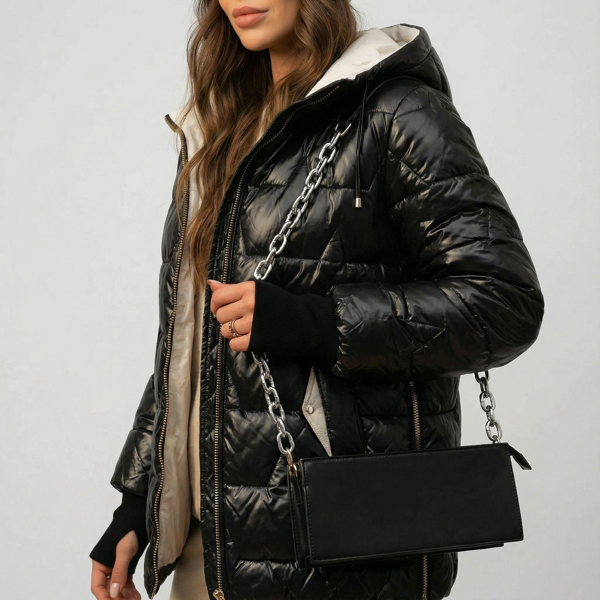 FERRERO™ | Elegante abrigo invernal acolchado