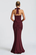 Vestido Tatiana™ | Elegancia fluida con escote halter