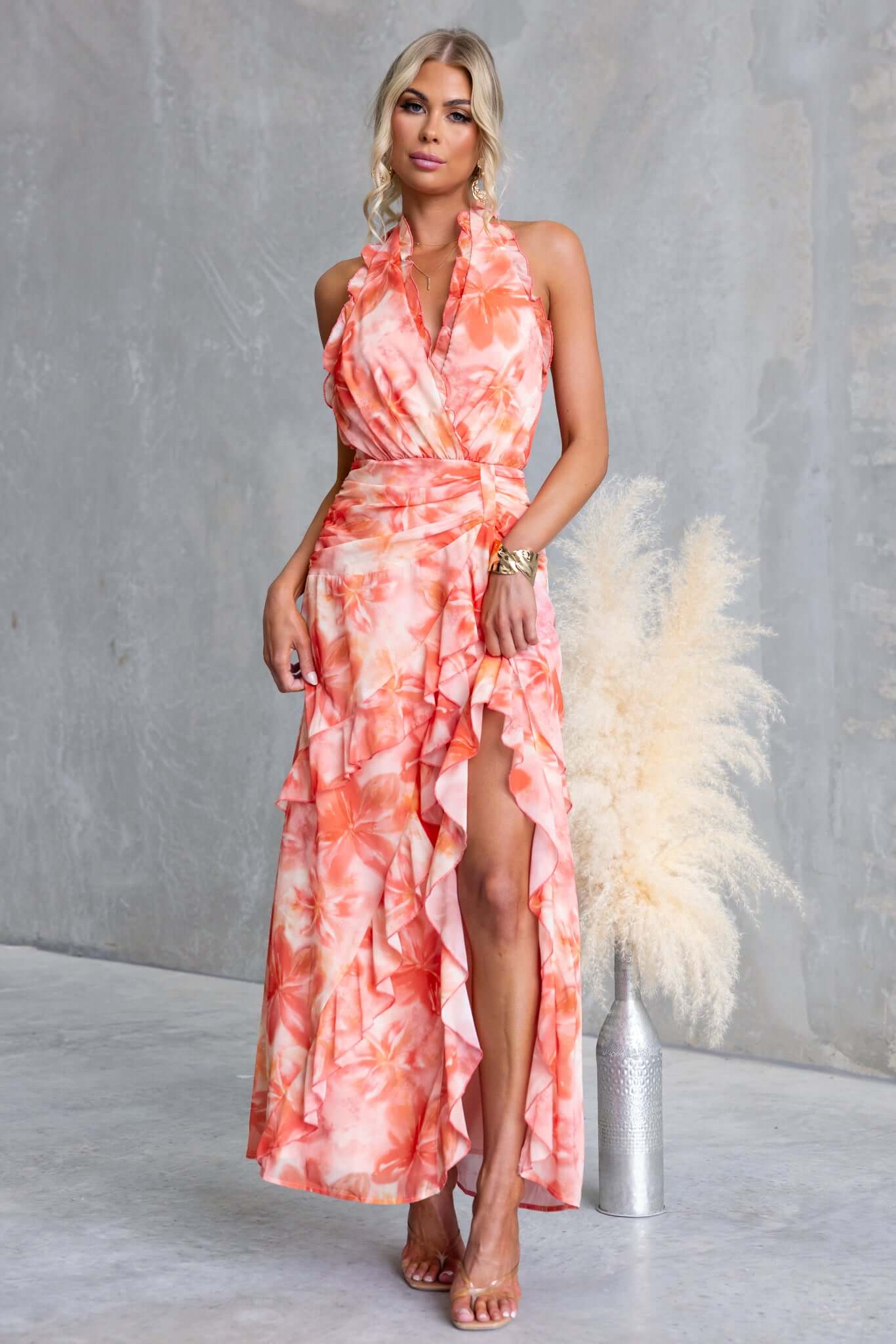 Vestido Andrea™ | Elegancia tropical con movimiento fluido