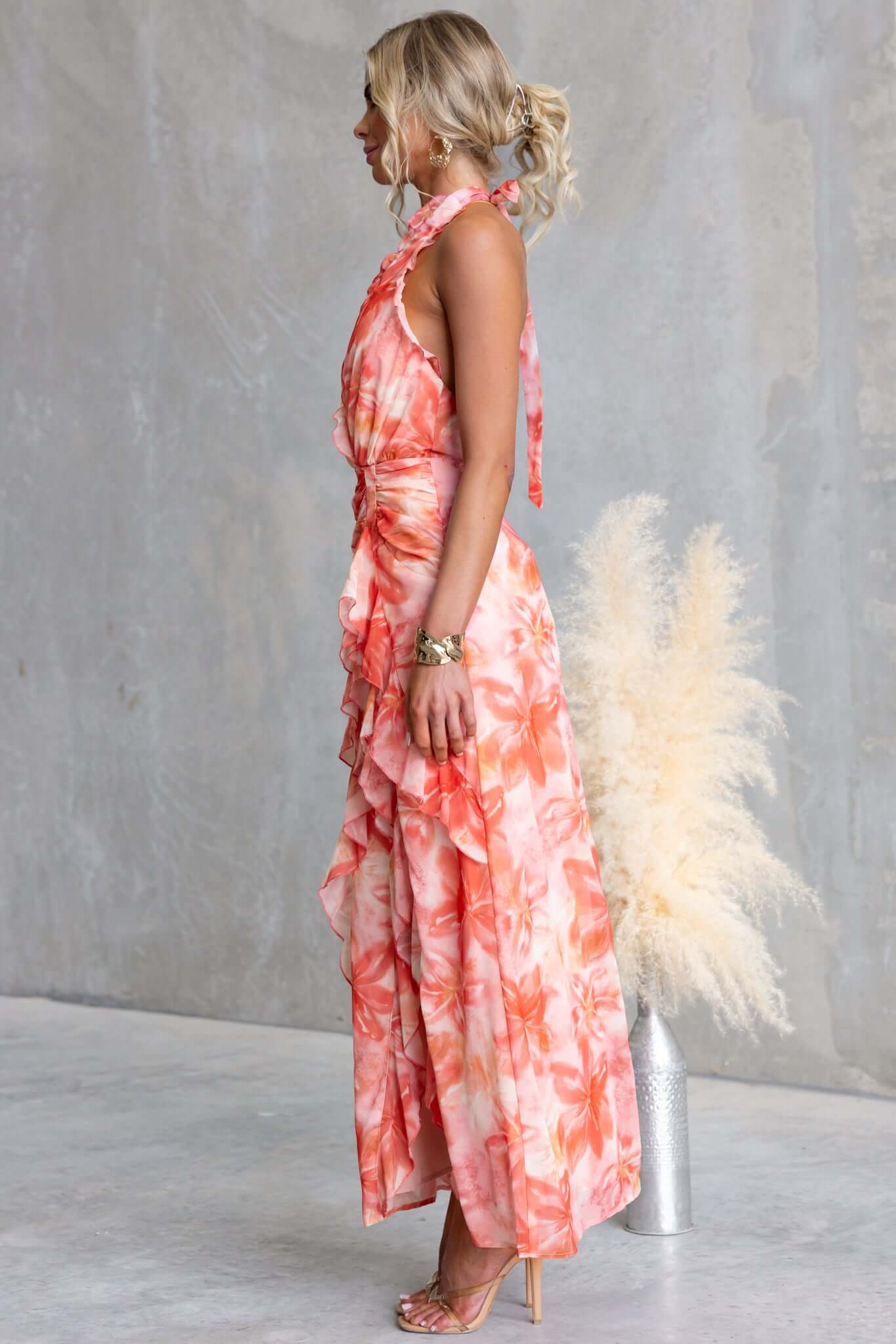 Vestido Andrea™ | Elegancia tropical con movimiento fluido