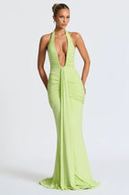 Vestido Tatiana™ | Elegancia fluida con escote halter