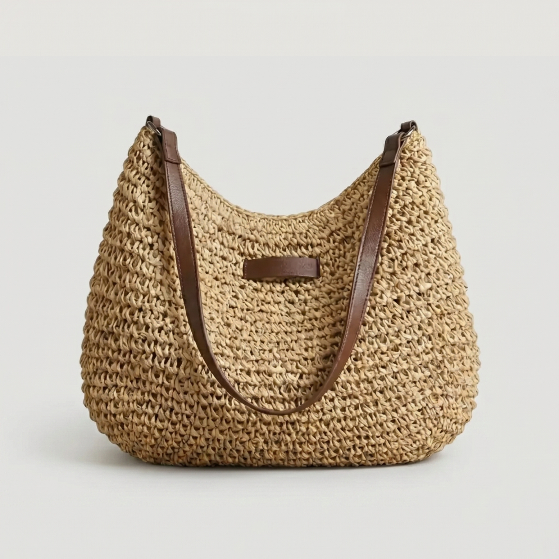 Bolso Bandolera de Rafia Arion