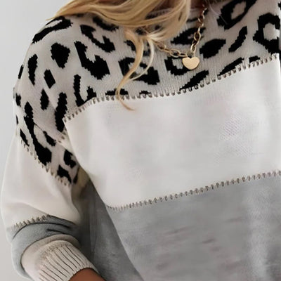 Cheyenne™ | Maglione casual con design leopardato