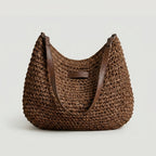 Bolso Bandolera de Rafia Arion