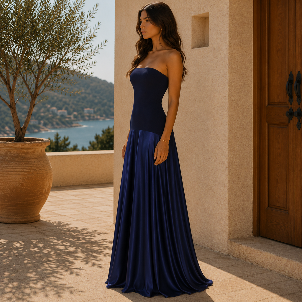 Vestido Begoña™ | Elegancia Sofisticada que Estiliza con Delicadeza