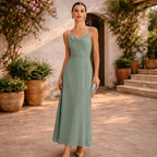 VESTIDO CELESTE™  | Elegancia fluida para noches inolvidables
