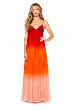 Vestido Paola™ | Elegancia degradada inspirada en el atardecer