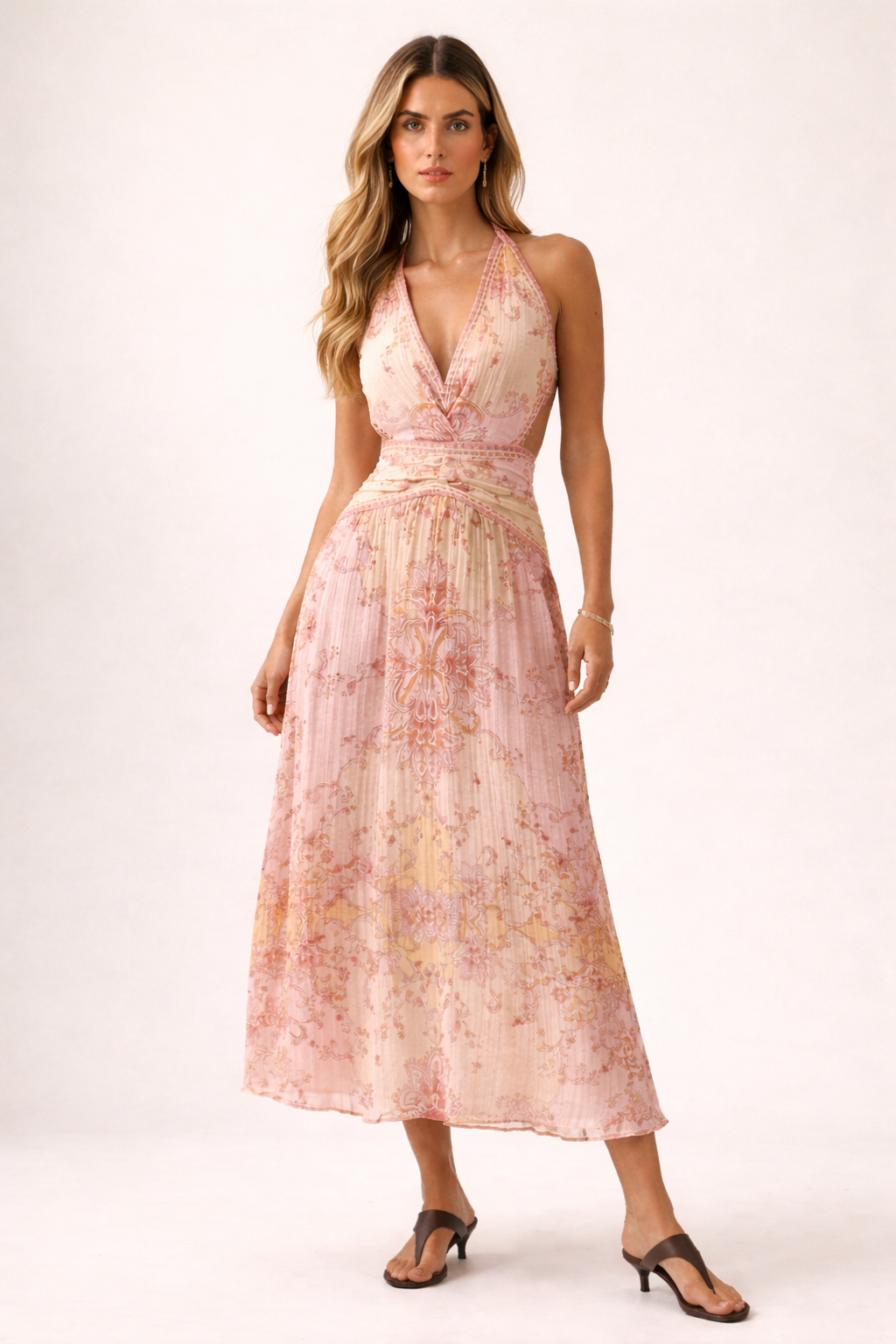 Vestido Alejandra™ | Elegancia romántica con caída fluida