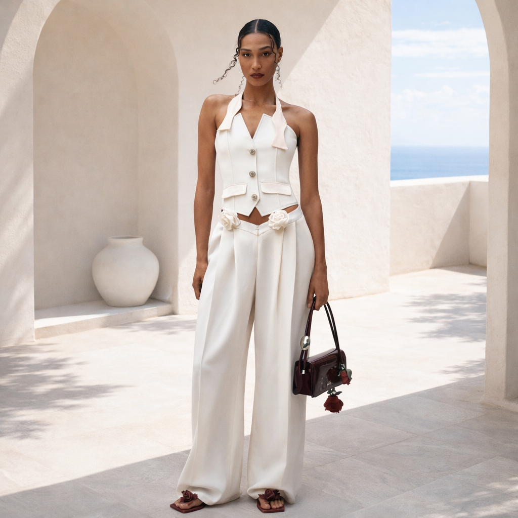 CONJUNTO LOUISE™  | Elegancia sofisticada con detalle romántico