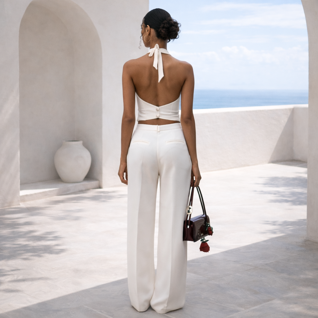 CONJUNTO LOUISE™  | Elegancia sofisticada con detalle romántico