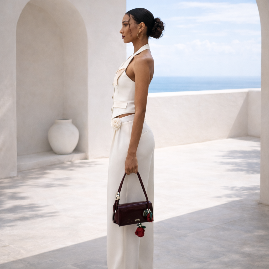 CONJUNTO LOUISE™  | Elegancia sofisticada con detalle romántico