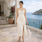 VESTIDO PERLA™  | Elegancia escultural con detalle joya