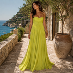 Vestido Julia™ | Elegancia Mediterránea que Ilumina tu Presencia
