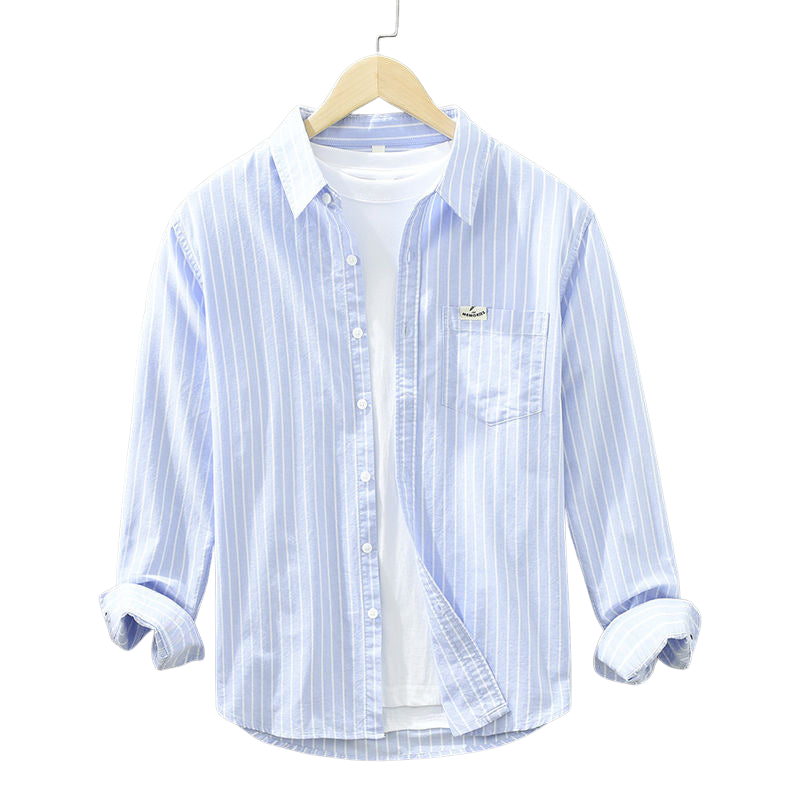 HÉCTOR™  | Camisa de rayas con elegancia versátil