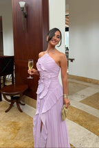 Vestido Lavanda Imperial | Elegancia romántica con movimiento