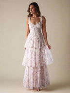 Vestido Sara™ | Romanticismo floral con un toque de ensueño