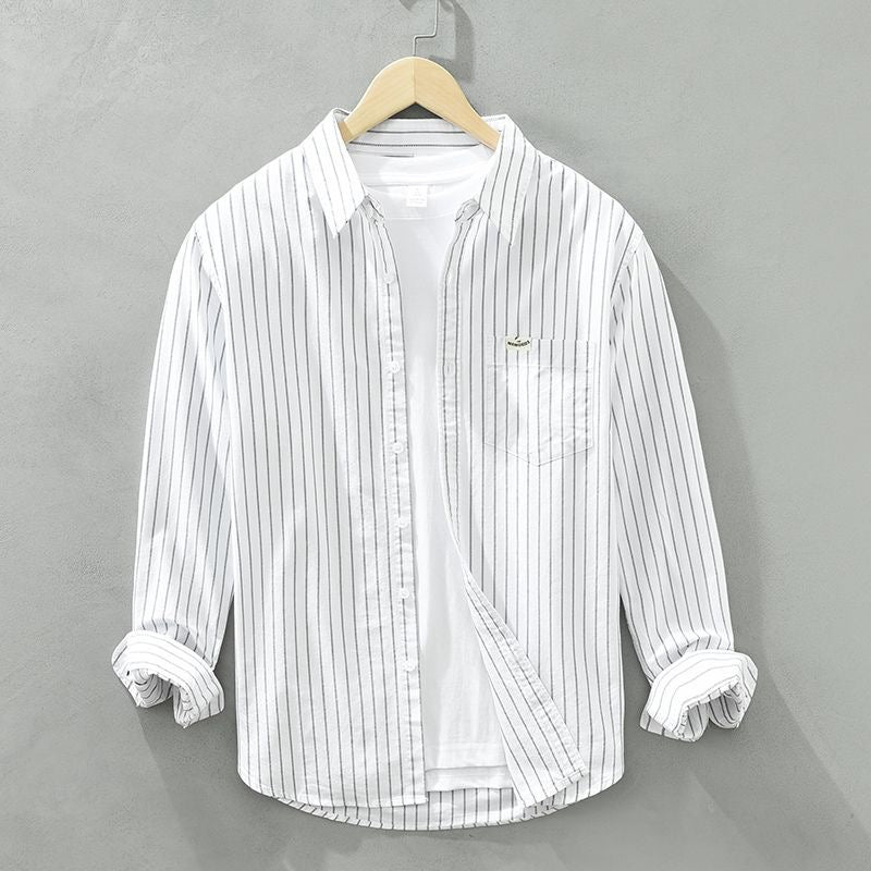 HÉCTOR™  | Camisa de rayas con elegancia versátil
