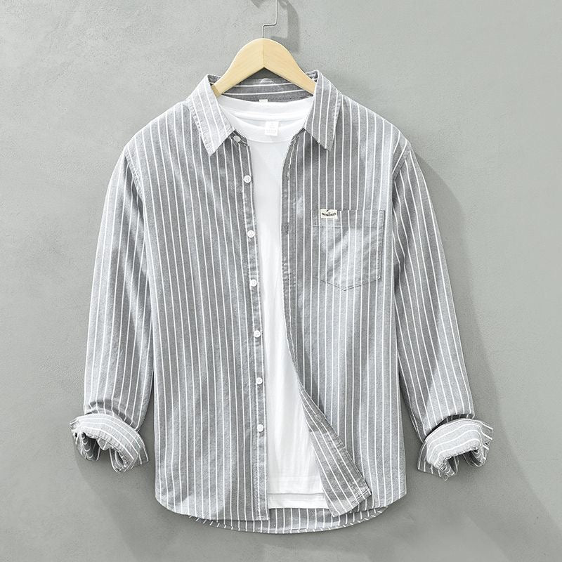 HÉCTOR™  | Camisa de rayas con elegancia versátil