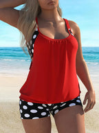 Nuria - Tankini fluido de dos piezas
