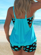 Nuria - Tankini fluido de dos piezas
