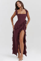 Vestido Ali™ | Ligereza y movimiento con detalles volantes