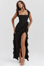Vestido Ali™ | Ligereza y movimiento con detalles volantes