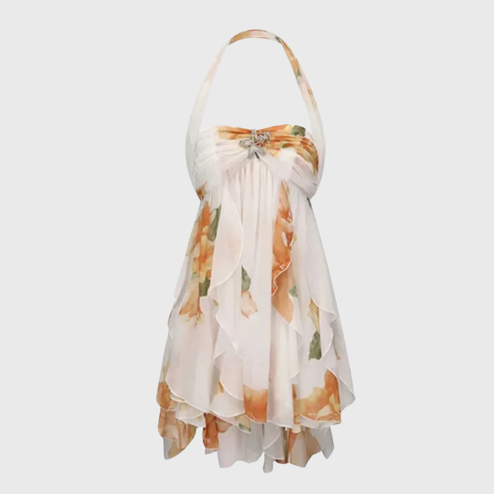 ALESSIA™| MINIABITO FLOREALE ESTIVO