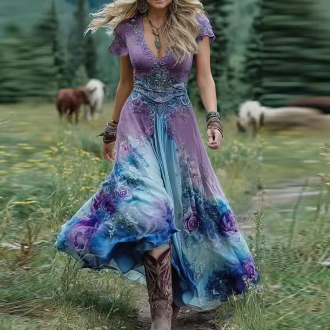 AMELIE™|ABITO FLOREALE SCORREVOLE