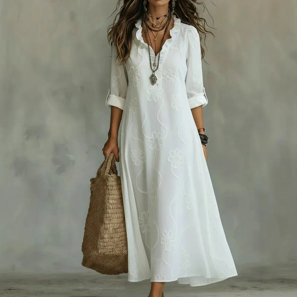 Sienna™ | Vestido largo floral de verano