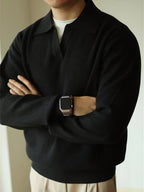 JAVIER™ | Suéter de punto casual