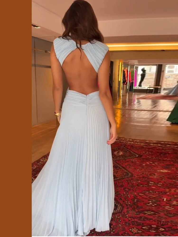 Vestido Corto Sexy de Punto Acanalado sin Tirantes para Mujer, Vestido de Playa Femenino sin Mangas y sin Espalda, Vestidos de Verano 2026 para Dama, Vestidos Amarillos