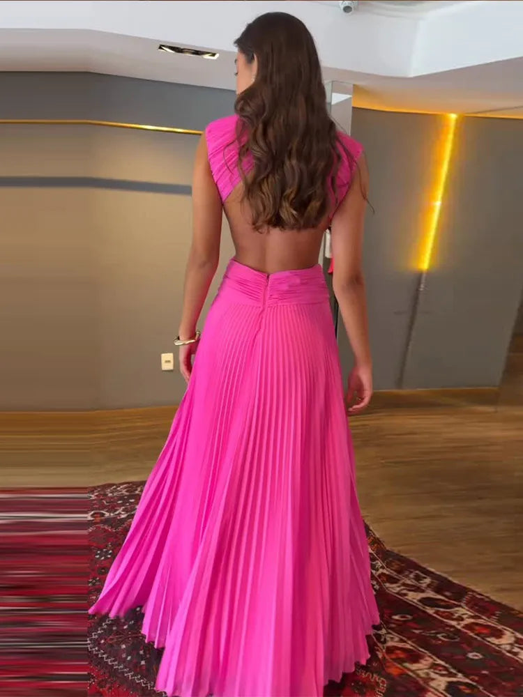 Vestido Corto Sexy de Punto Acanalado sin Tirantes para Mujer, Vestido de Playa Femenino sin Mangas y sin Espalda, Vestidos de Verano 2026 para Dama, Vestidos Amarillos