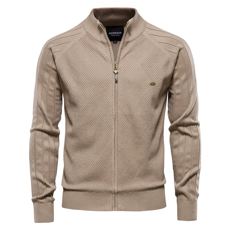 NICOLAS™ | Suéter-chaqueta de algodón premium