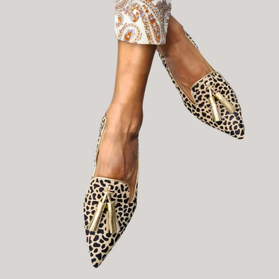 Mocassino Donna Leopardato