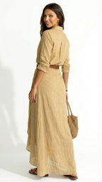 Lorena™ | Vestido Elegante Natural y Sofisticado
