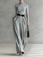 Vera™ | Set elegante con dettagli a contrasto