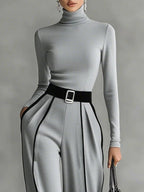 Vera™ | Set elegante con dettagli a contrasto