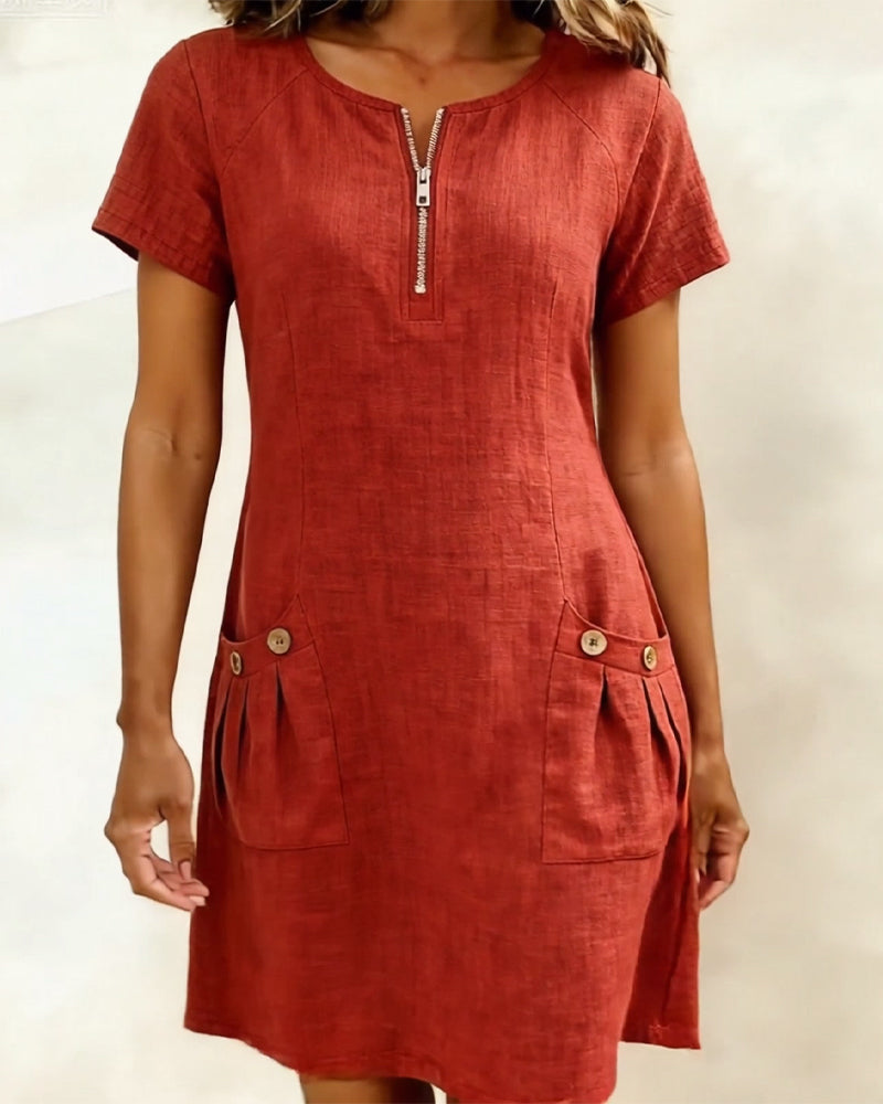 Lina™ | Vestido con elegancia natural para cada día