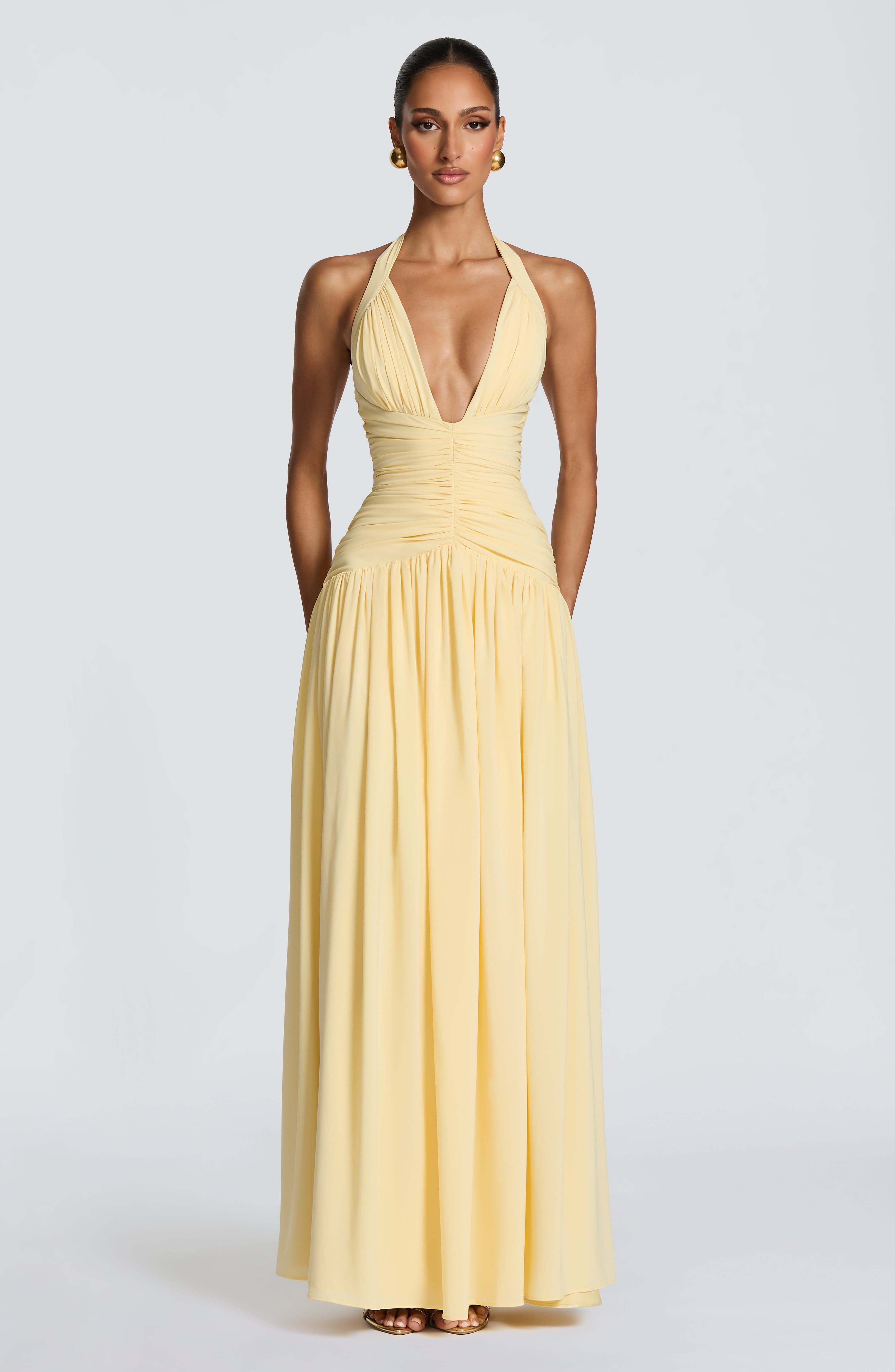 Vestido Martina™ | Elegancia fluida con escote halter