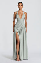 Vestido Martina™ | Elegancia fluida con escote halter